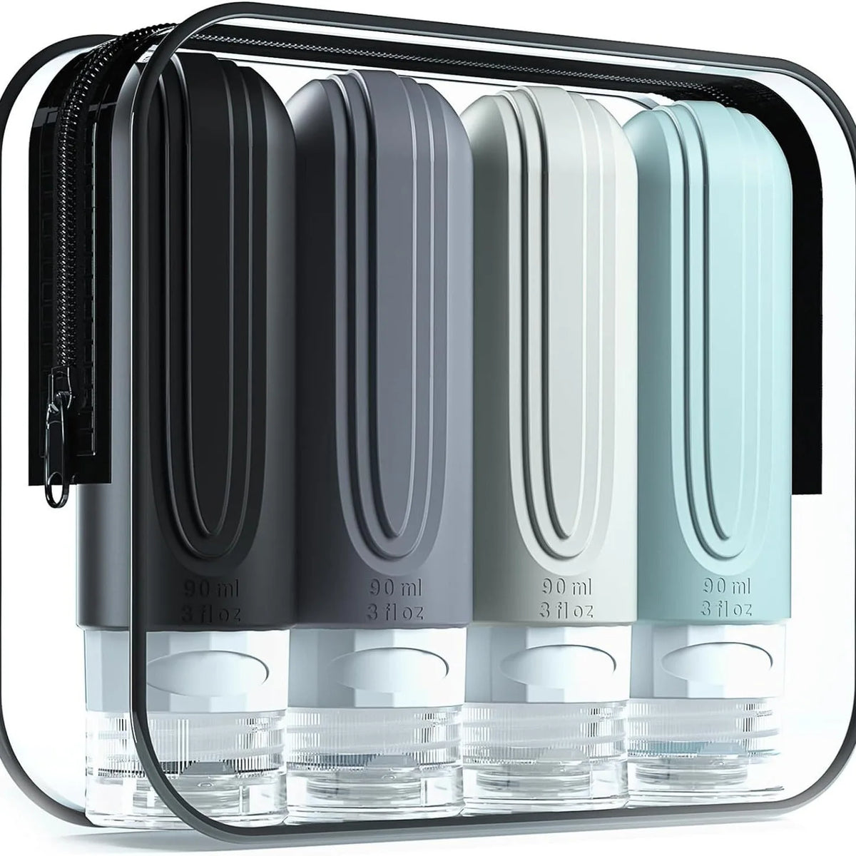 90ml/Set Silicone Travel Cosmetics Bottles
