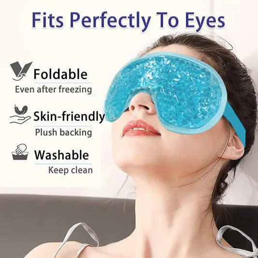 Reusable Gel Ice Eye Cooling Mask For Puffy Eyes