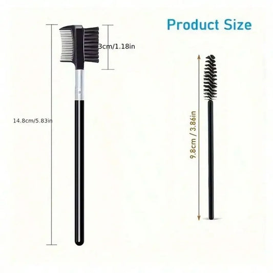 Eyebrow Brush,11-In-1 Eyelash Grooming Kit