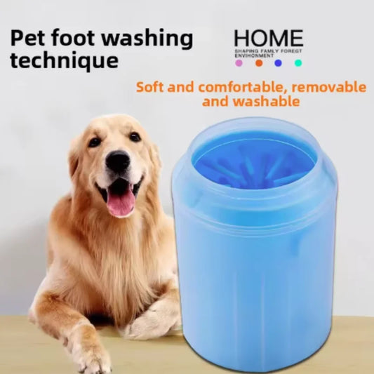 Dog Paw Cleaner Cup Soft Silicone