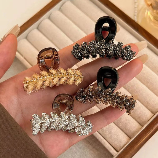 Glitter Shiny Small Grab Clip Women