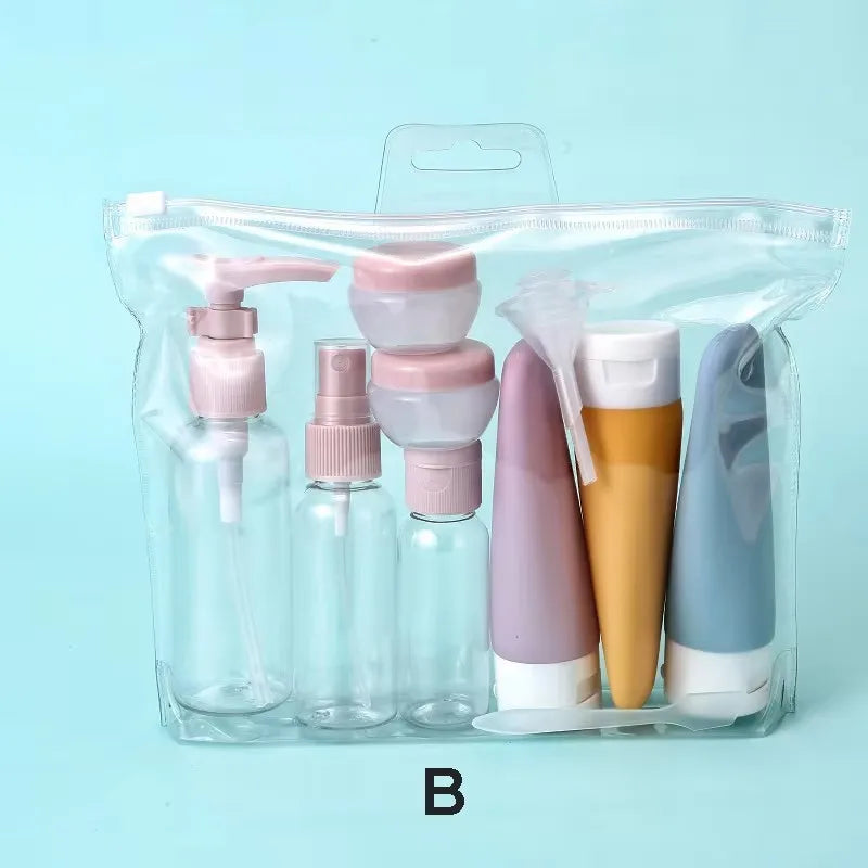 11Pcs Travel Toiletries Containers Set