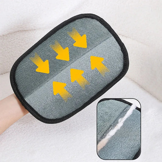 3pcs Pet Grooming Double-Sided Washing Dog Cat Glove
