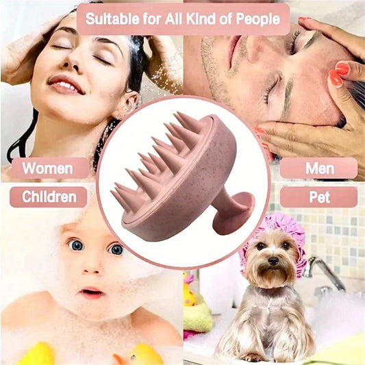 1pc Silicone Shampoo Brush