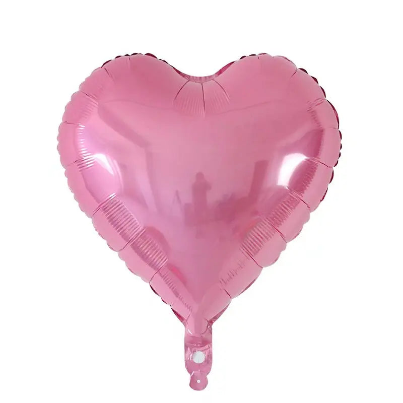 10/20/50pcs 18 inch red heart shaped aluminum foil balloons for Valentine's Day, wedding party, anniversary decoration balloons