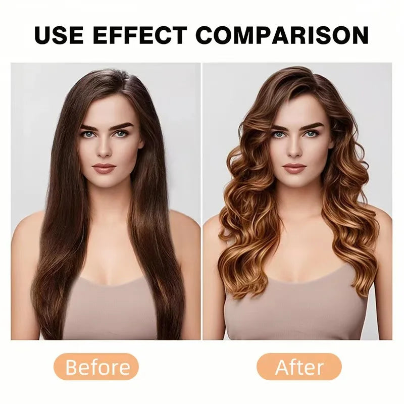 Heatless Curling Rod Headband Lazy Hair Curler No Heat Hair Rollers Curls Sleeping Soft Flexi Rod with Bonnet Hair Styling Tools