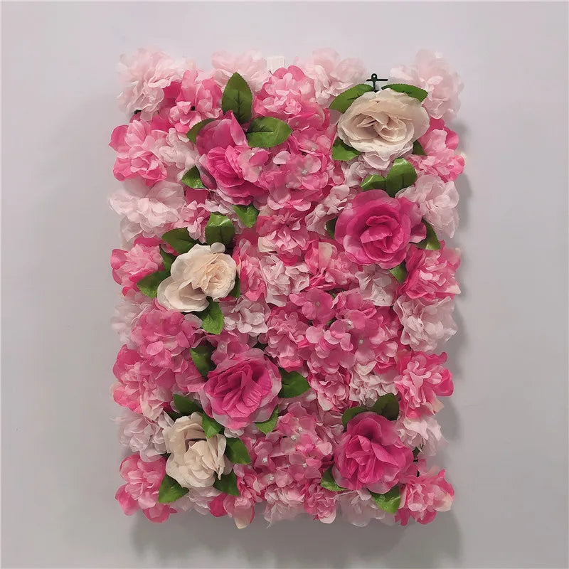 Artificial Flower Walls for Wedding Decoration BabyShow Decor Flowers Panel Christmas Home Backdrop Decor Flores Artificiales