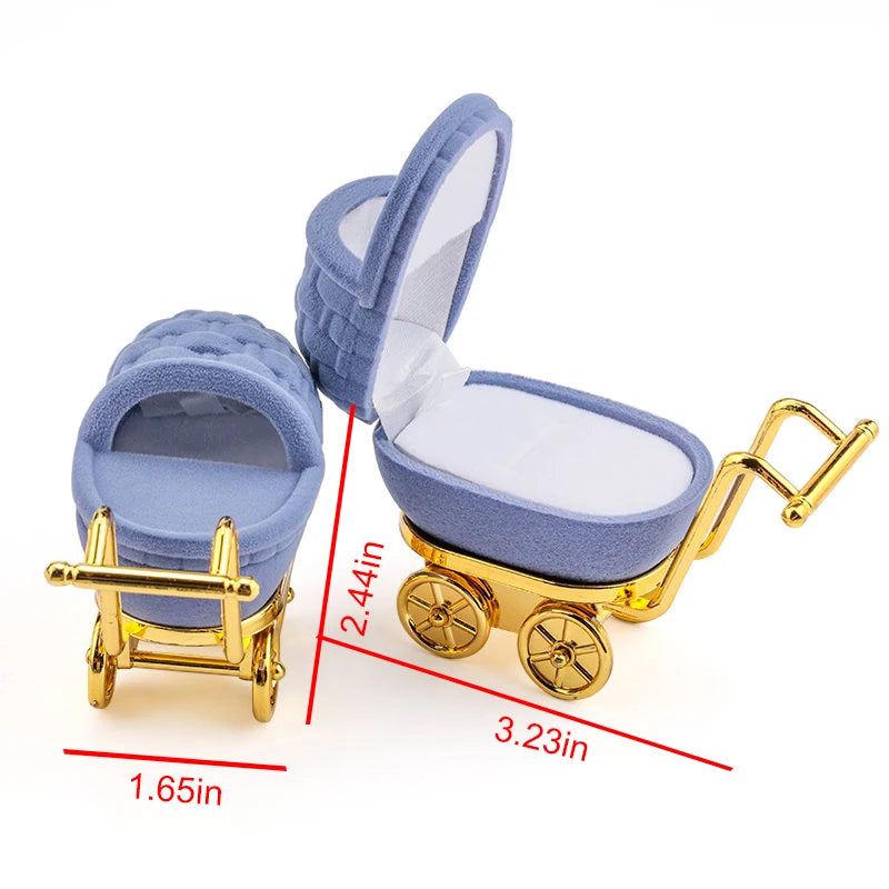 1 Piece Lovely Velvet Jewelry Box Container Wedding Ring Box for Earrings Necklace Bracelet Display Gift Box Holder 16 Styles