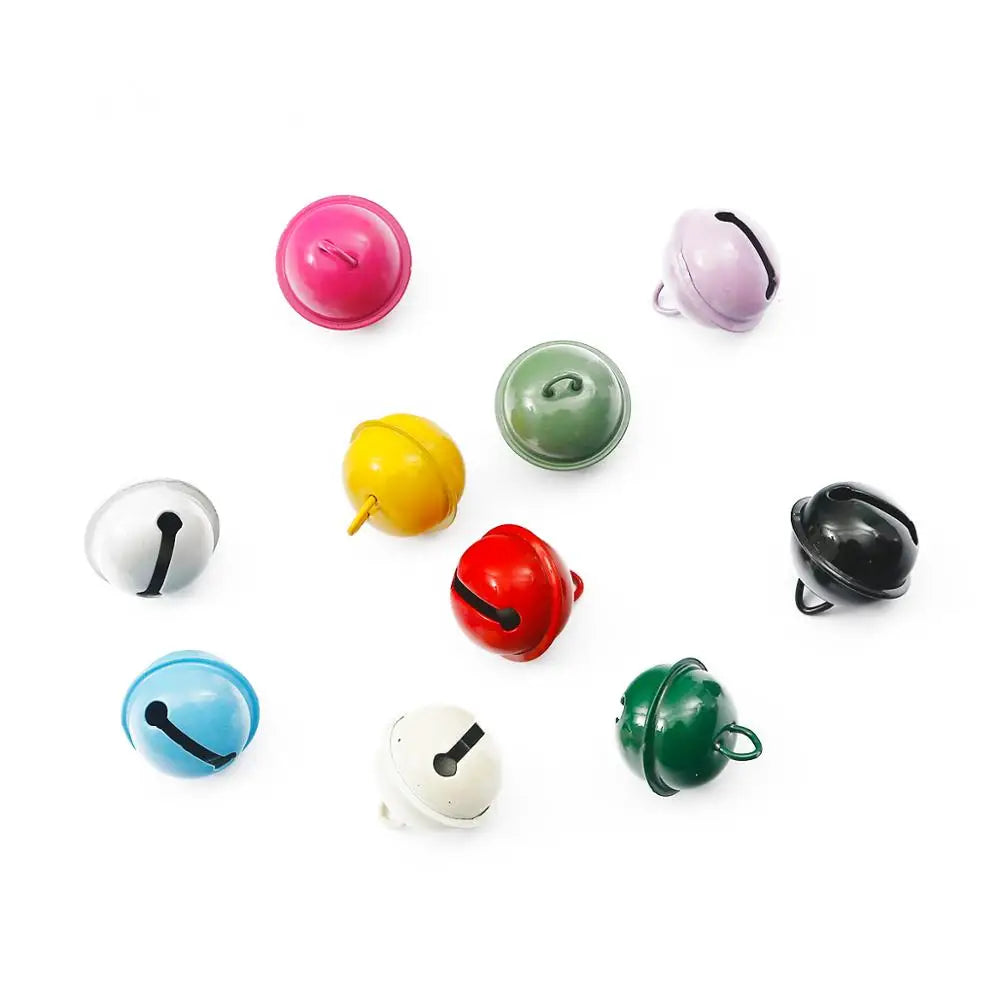 Colorful Christmas Bells Beads — Jingle Bells for Festival Decoration