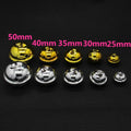 25/30/40mm Christmas Bells Crafts  Silver Gold Color Jingle Bells 10pcs Christmas Ornaments Cascabeles Manualidades