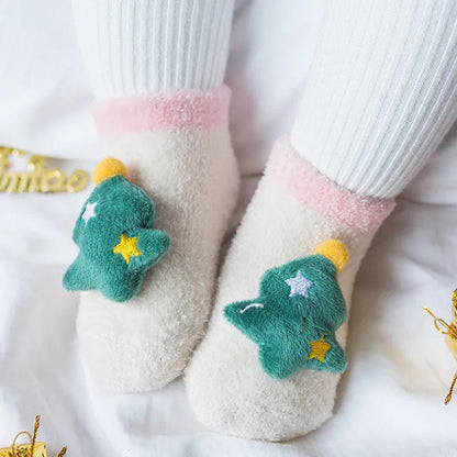 Newborn Baby Socks — Anti-Slip Cartoon Pattern Socks