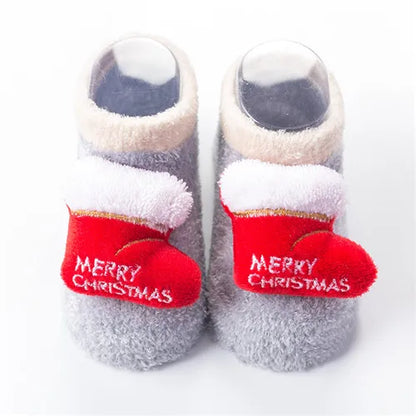 Newborn Baby Socks — Anti-Slip Cartoon Pattern Socks