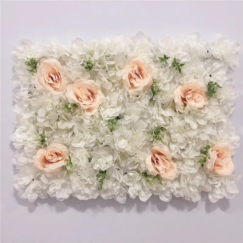 Artificial Flower Walls for Wedding Decoration BabyShow Decor Flowers Panel Christmas Home Backdrop Decor Flores Artificiales