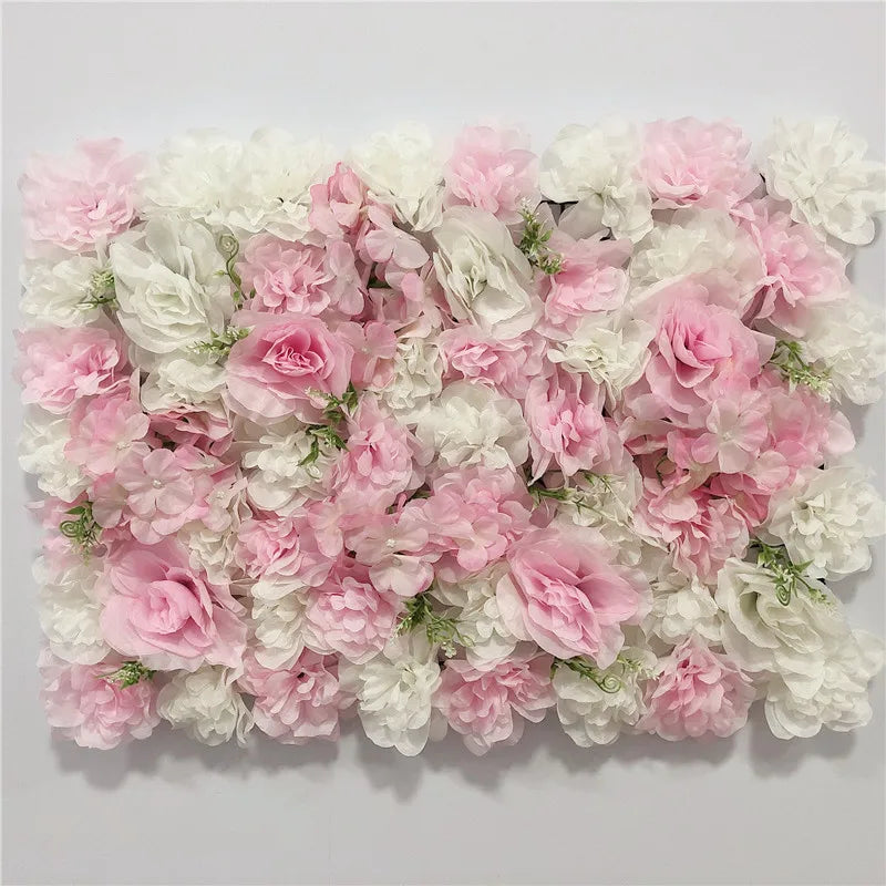 Artificial Flower Walls for Wedding Decoration BabyShow Decor Flowers Panel Christmas Home Backdrop Decor Flores Artificiales