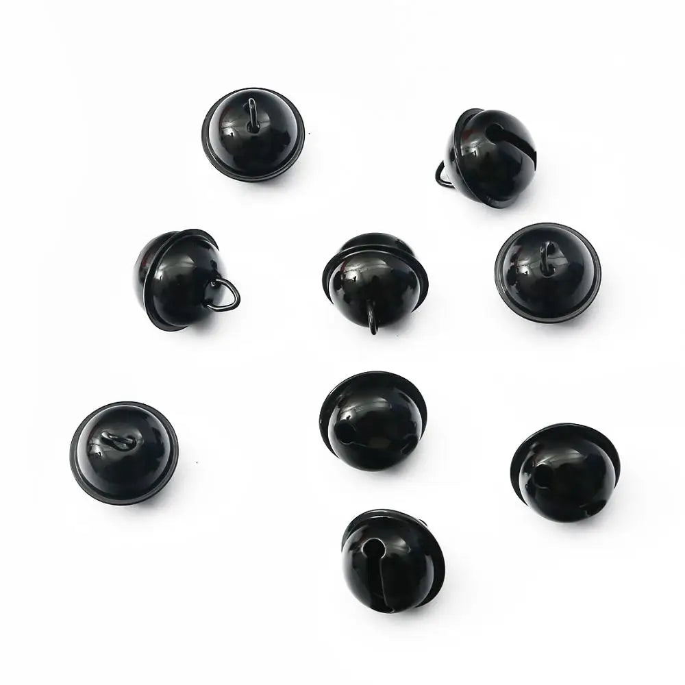 22mm Beautiful Jingle Bells Christmas Party Decoration Pendants Loose Beads DIY Crafts Christmas Tree Bells Handmade Accessories
