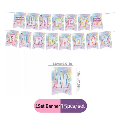 Hot KPOP K&Katseye Themed Decoration Kit Birthday Christmas Halloween Combo Perfect for Indoor Living Rooms Outdoor Backyards