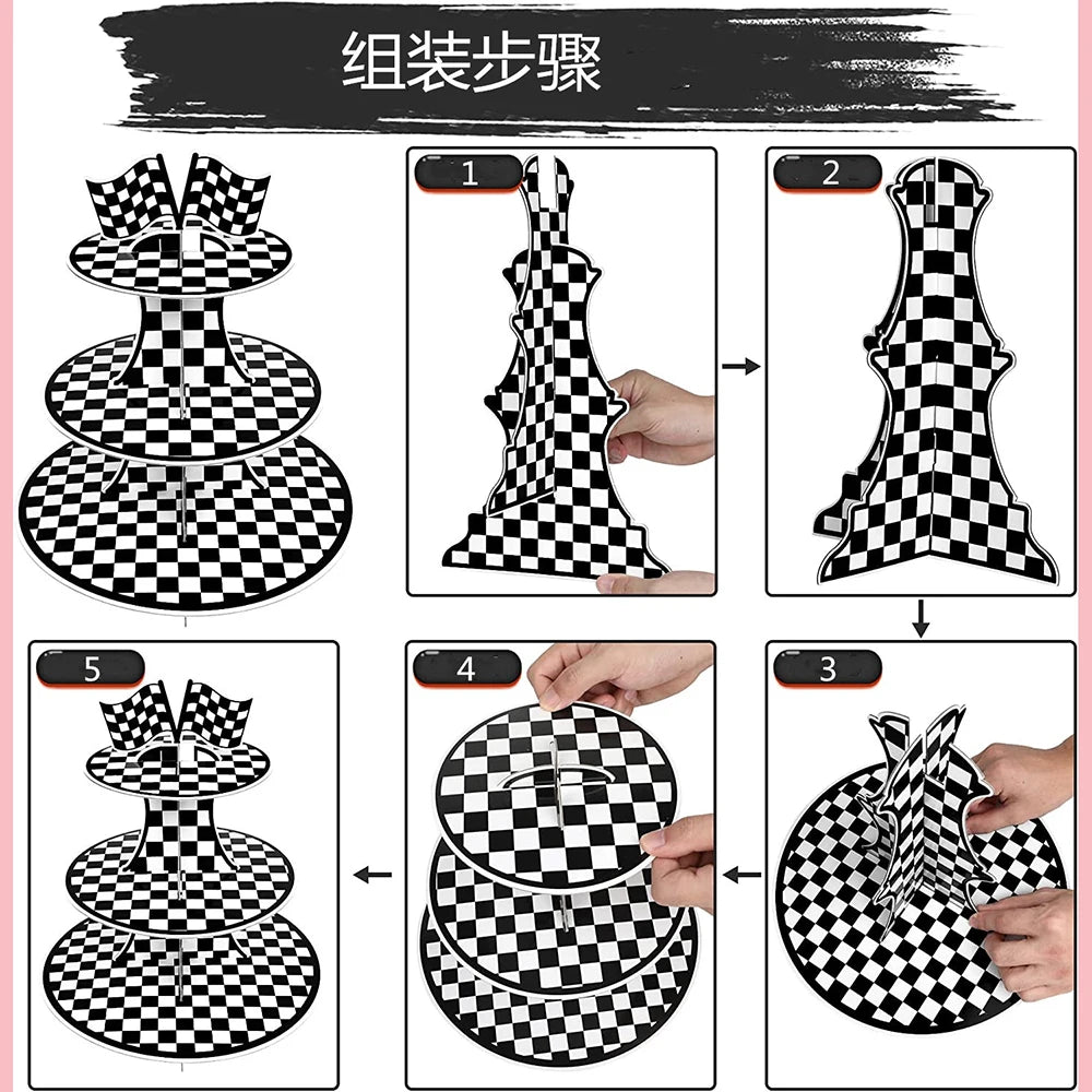 12pcs Racing Car Cupcake Toppers Racing Car Theme Cake Decoration Baby Shower Kids Boys Girls Racing Car Birthday Party Supplies