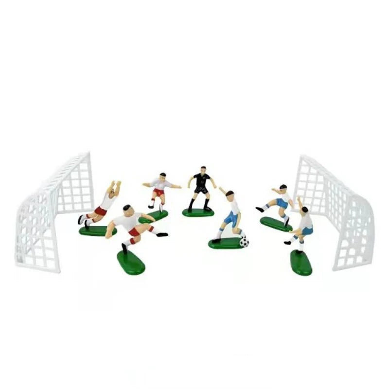 9Pcs/Set Soccer Football Basketball Kids Cupcake Decoration Cake Topper Happy Birthday  Baby Children Party Decor Party Supplies
