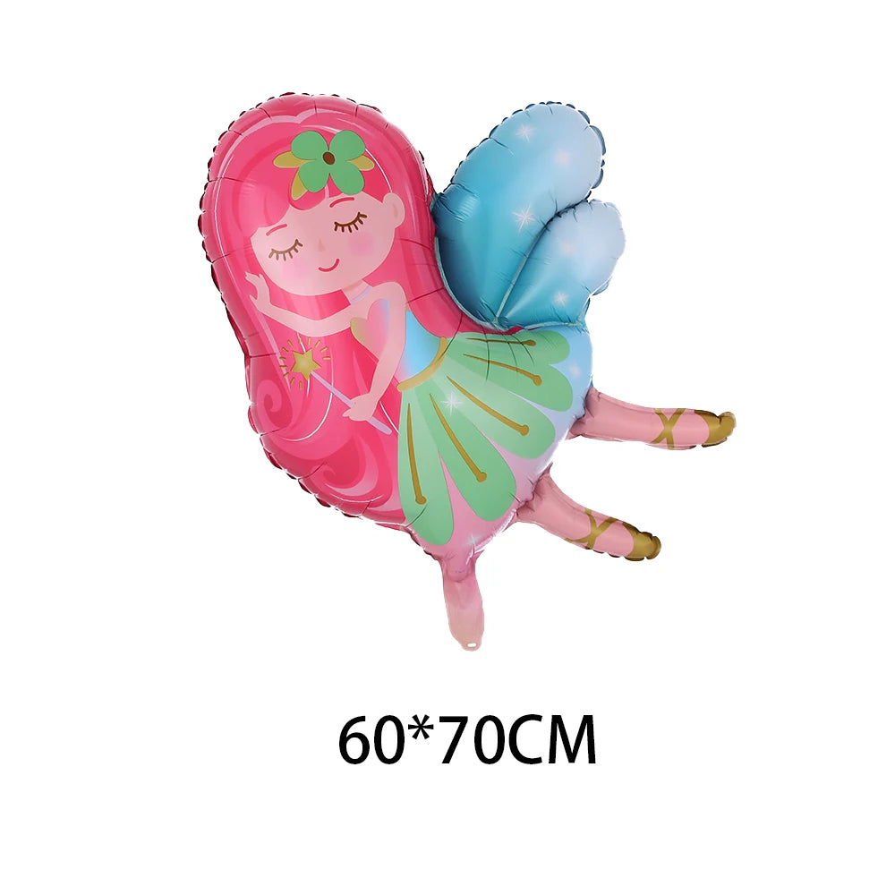Princess Birthday Party Decor Pink Castle Carriage Crown Cat Birthday Cake Foil Balloon Girl Birthday Baby Shower Party Supplies