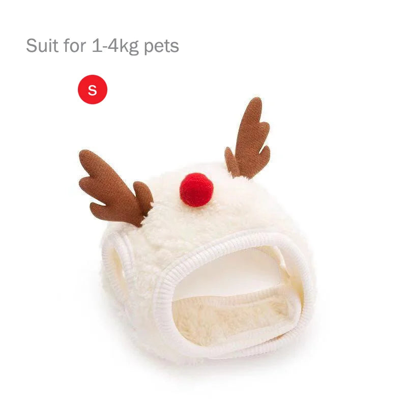 Pet Christmas Bib & Hat Set