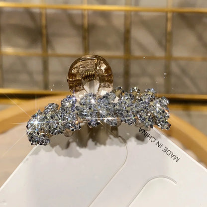 Glitter Shiny Small Grab Clip Women