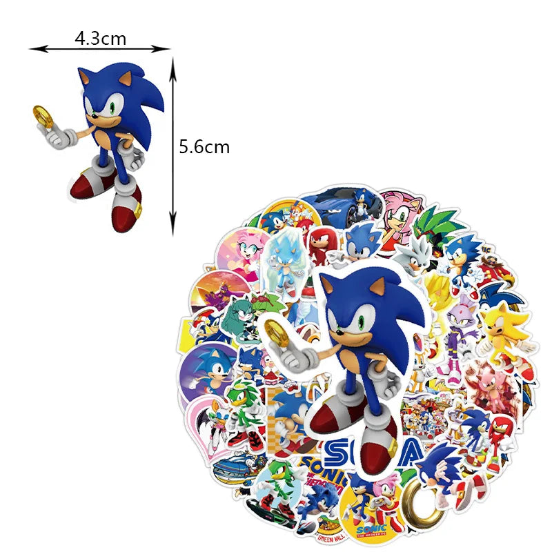 Blue Hedgehog Birthday Party Decoration Set