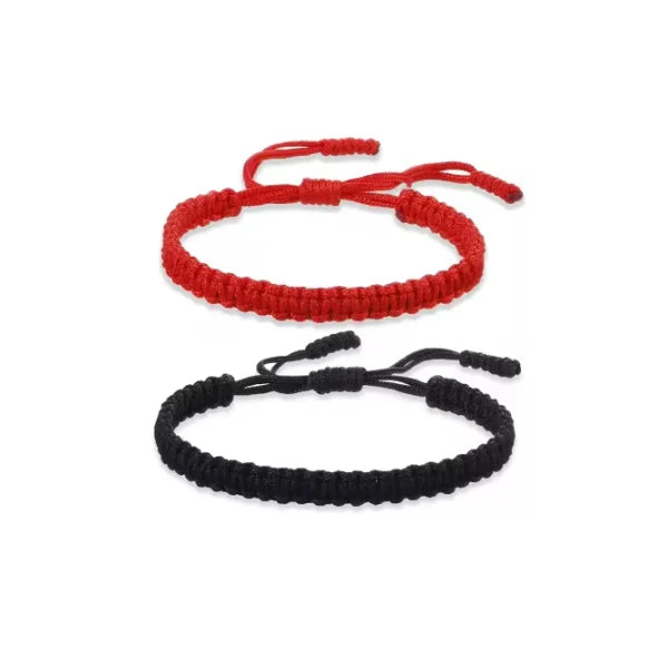 2 PCS/Set Stainless Steel Couples Bracelet For Women Lover Luminous Sun Moon Rope Charm Friendship Girlfriend Party Jewelry Gift