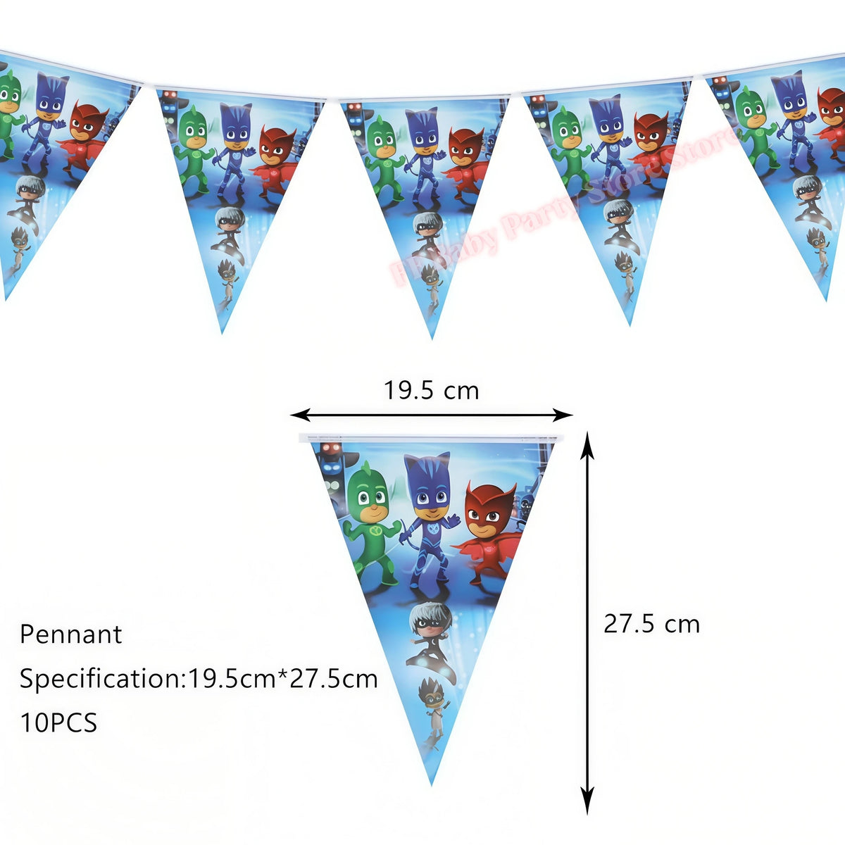 Super Hero PJed Mask Birthday Party Decoration Kids Boys Party Favors Plate Cup Balloon Banner Baby Shower Event Supplies Gifts