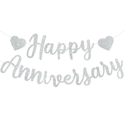 Happy Anniversary Banners Anniversary Party Decorations We Still Do Happy Wedding Day Party Decoration