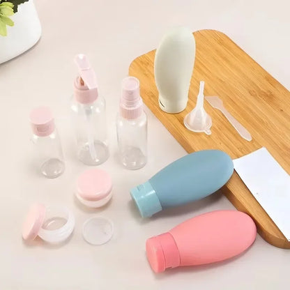 11Pcs Travel Toiletries Containers Set