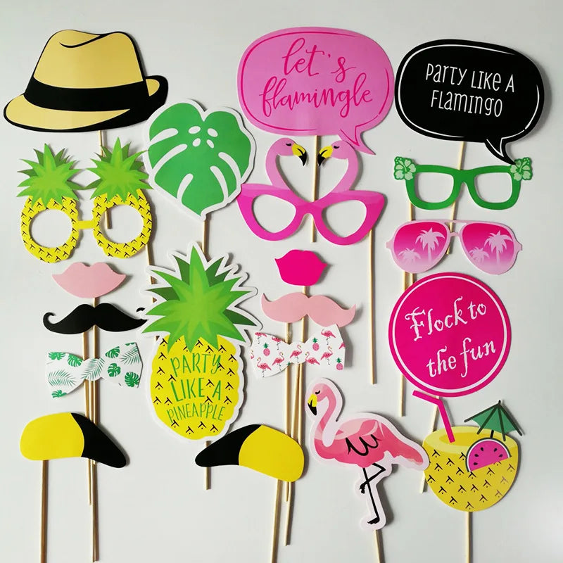 Wedding Photography Props Funny Selfies Mustache Glasses Team Bride Groom Photo Booth Props Bridal Shower DIY Wedding Decoration