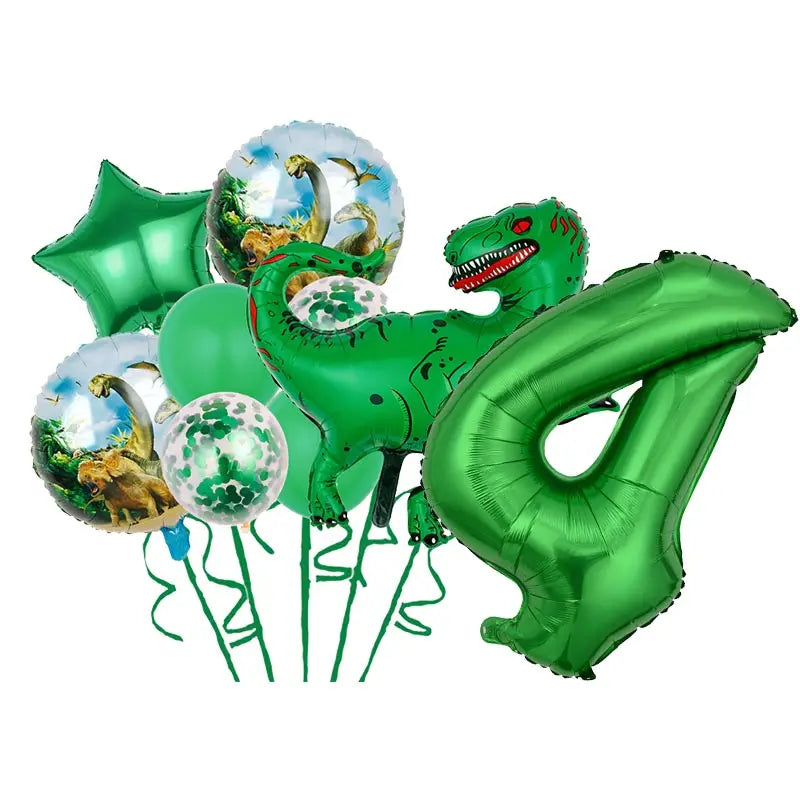Dinosaur Theme Birthday Decoration Tableware Cup Plate Napkin Backdrop Balloons Banner Paper Bag Kids Gifts Party Decor Supplies