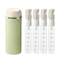 4-in-1 Travel Refillable Bottles, Portable Toiletries and Cosmetics Containers for Shampoo, Body Wash, Travel Storage Bottles