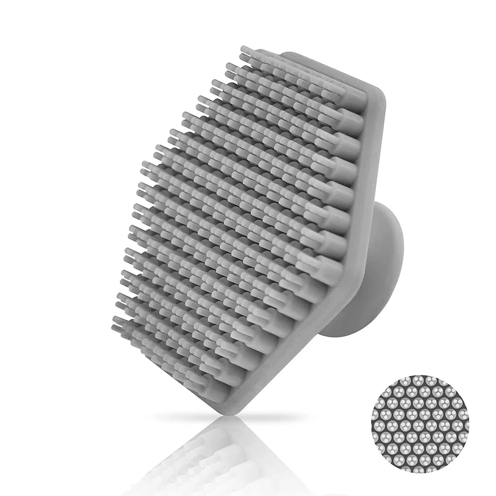 1 Silicone Facial Cleaning Brush Scrubber Silicone Miniature Face Deep Clean Shave Massage Face Scrub Brush Face Cleaner For Men