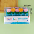 Birthday Candle Flower Plant Cake Decorative Candle Sunflower Cute Cartoon Party Activities Celebration Festival Candle