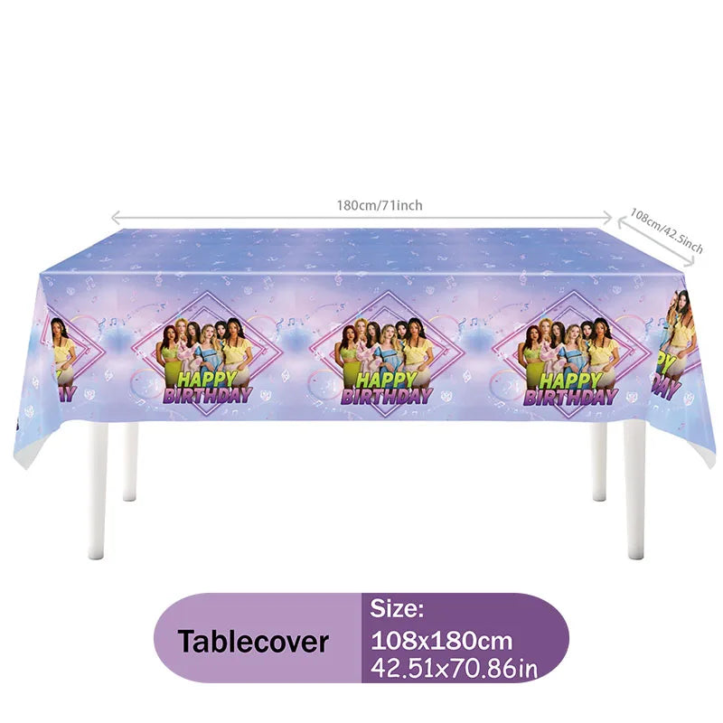 Hot KPOP K&Katseye Themed Decoration Kit Birthday Christmas Halloween Combo Perfect for Indoor Living Rooms Outdoor Backyards