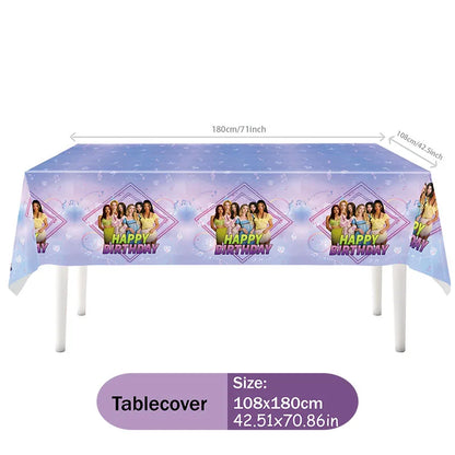 Hot KPOP K&Katseye Themed Decoration Kit Birthday Christmas Halloween Combo Perfect for Indoor Living Rooms Outdoor Backyards