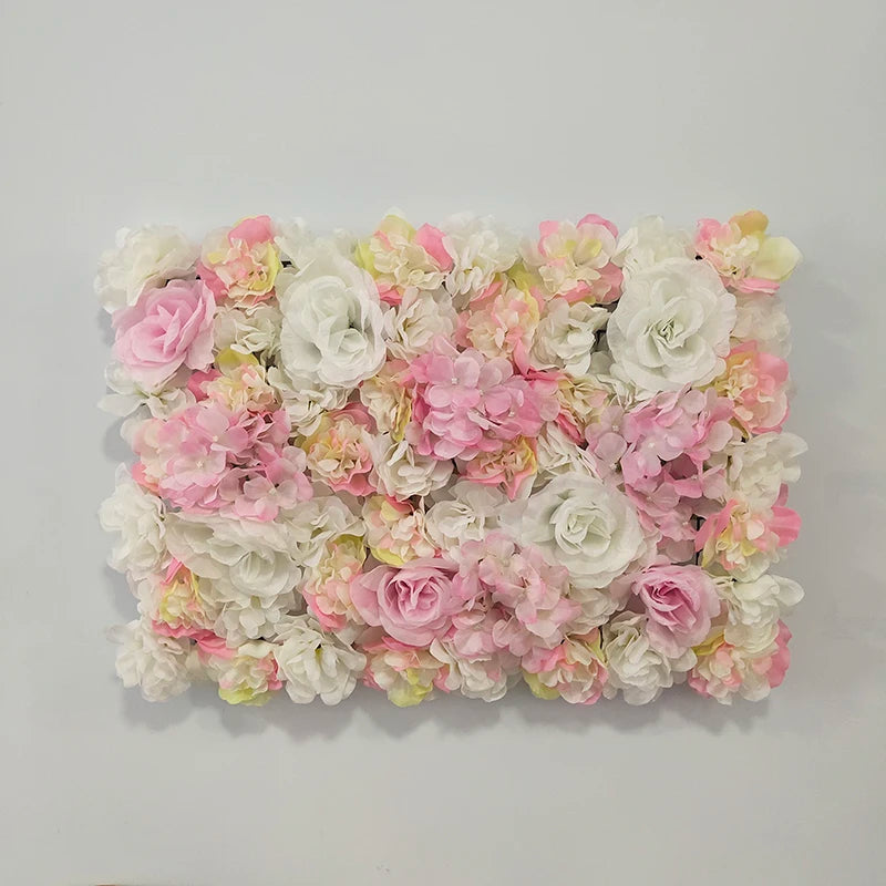 Artificial Flower Walls for Wedding Decoration BabyShow Decor Flowers Panel Christmas Home Backdrop Decor Flores Artificiales