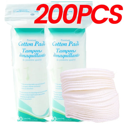 Disposable Soft Circular Makeup Remover Pads Doubles Sided