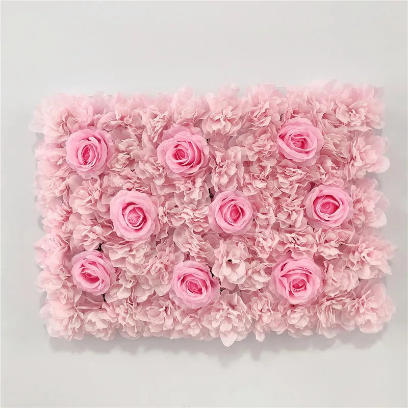Artificial Flower Walls for Wedding Decoration BabyShow Decor Flowers Panel Christmas Home Backdrop Decor Flores Artificiales
