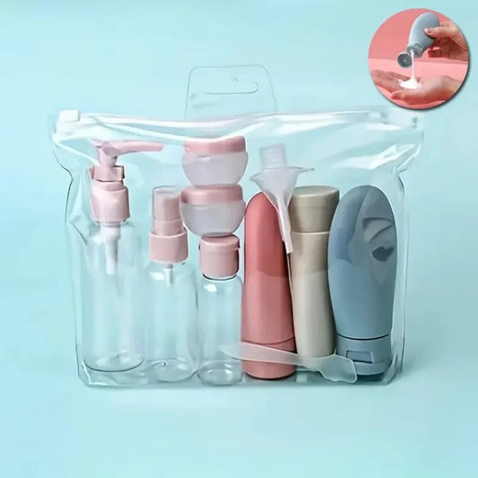 11Pcs Travel Toiletries Containers Set