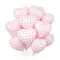 6/8PC 12inch Mesh Heart Foil Balloons With A Hollowed-out Mesh Heart Pattern Valentine's Day Weddings Parties Anniversaries