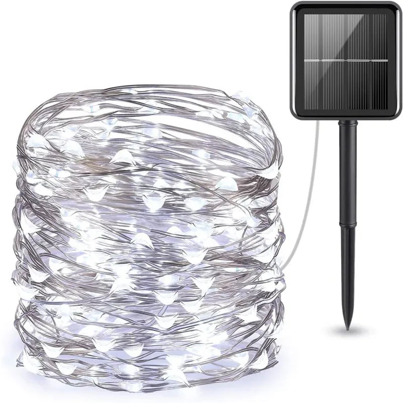LED Solar Light Outdoor Garden Fairy String Light Led 6m/12m/23m/33m