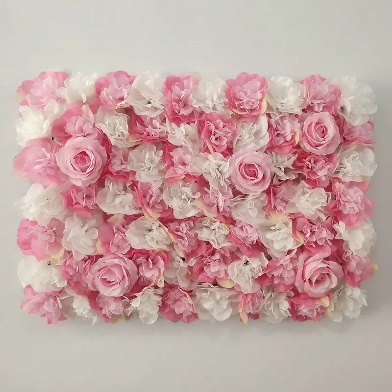 Artificial Flower Walls for Wedding Decoration BabyShow Decor Flowers Panel Christmas Home Backdrop Decor Flores Artificiales