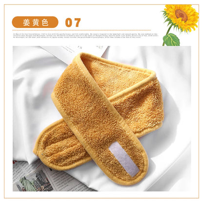 Spa Facial Headband Make Up Shower Wrap