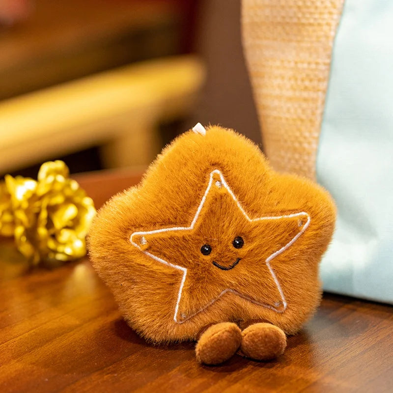 Exquisite Christmas Decoration Plush Toys Christmas Tree wreath Gingerbread Man Soft Plush Filling Party Decoration Gifts