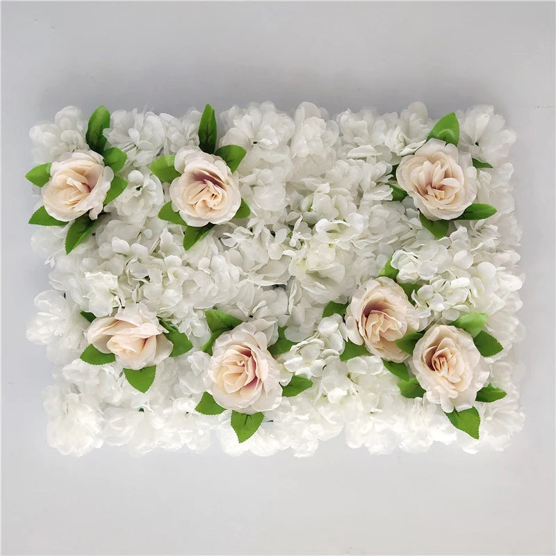 Artificial Flower Walls for Wedding Decoration BabyShow Decor Flowers Panel Christmas Home Backdrop Decor Flores Artificiales