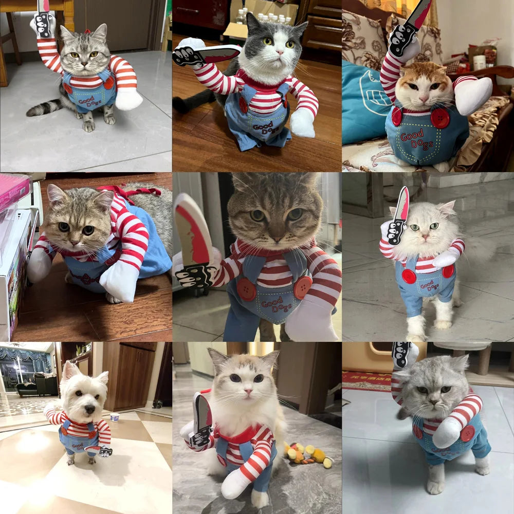 Funny Dog Clothes for Small Medium Dogs Cats