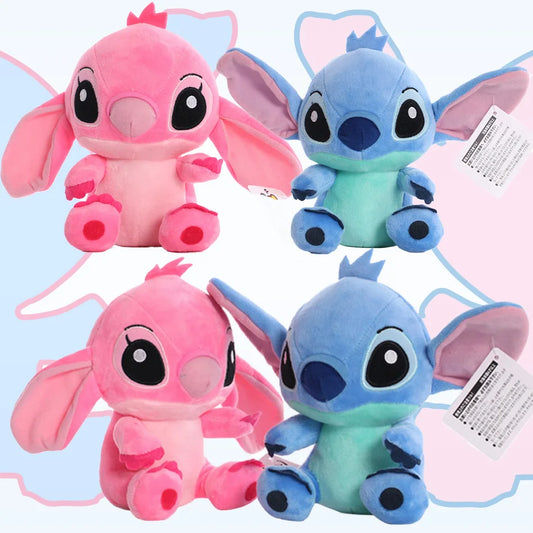 Cute Blue Alien Creature Plush Toy — Cartoon Stuffed Doll