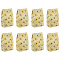 10/20pcs Yellow Bee Gift Bag Cute Bee Sunflower Print Paper Bags Birthday Party Packing Supplies Summer Party Candy Bag Kid Gift